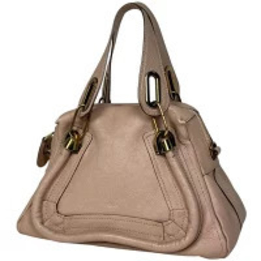 Chloe Paraty handbag leather pink